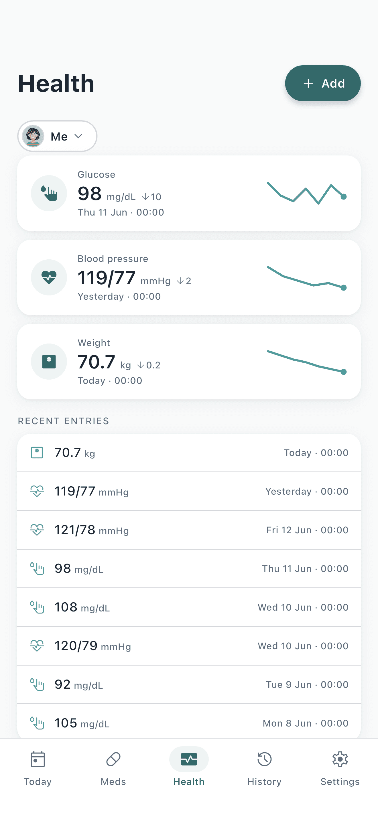 Health screen